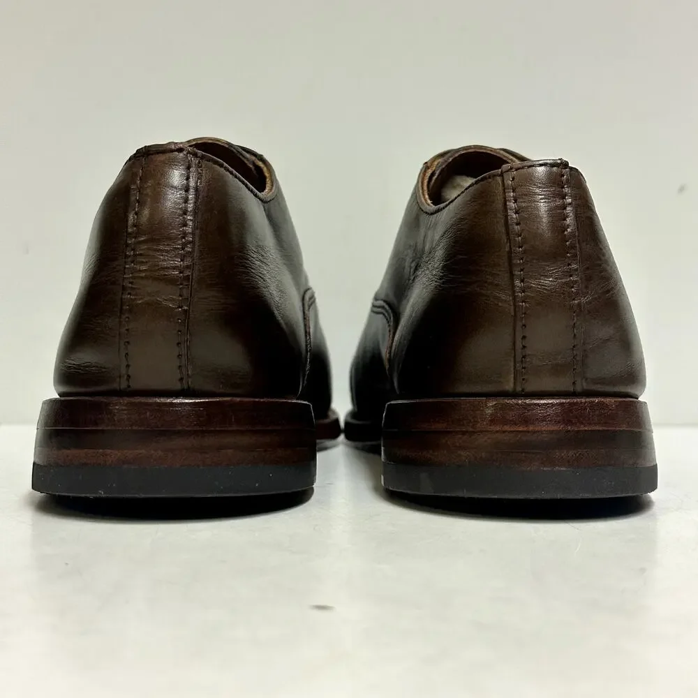 NEW HEELS Rancourt & Co. Oxford Heritage Brown Made in Maine USA 10 D